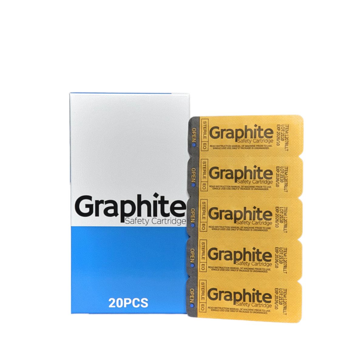 GRAPHITE SAFETY TATTOO CARTRIDGES